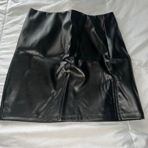 Leather Skirt